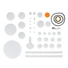 Otronic Assortment of tooth(wheel) robotics DIY (34 pieces)