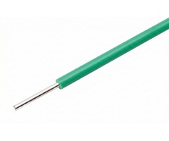 Grüner Draht mit massivem Kern 22AWG für Breadboards pro Meter