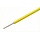 Fil jaune 22AWG à âme solide pour breadboards - au mètre