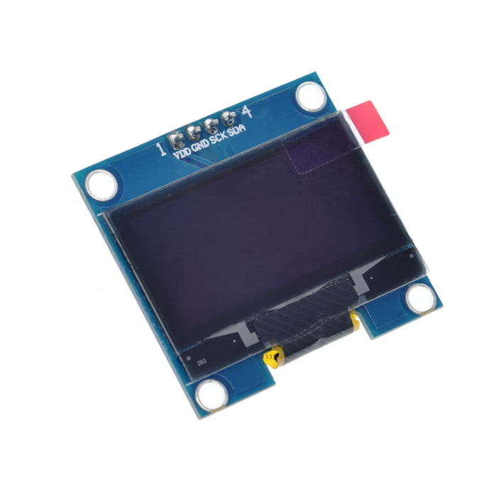 Mini OLED display white 1.3 inch 128x64 pixels with I2C interface