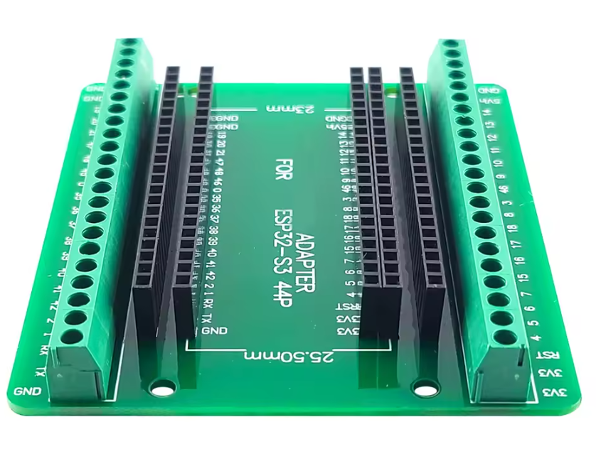 Breakout-Board für ESP32-S3 N16R8 44-Pin 23mm & 25,5mm Boards