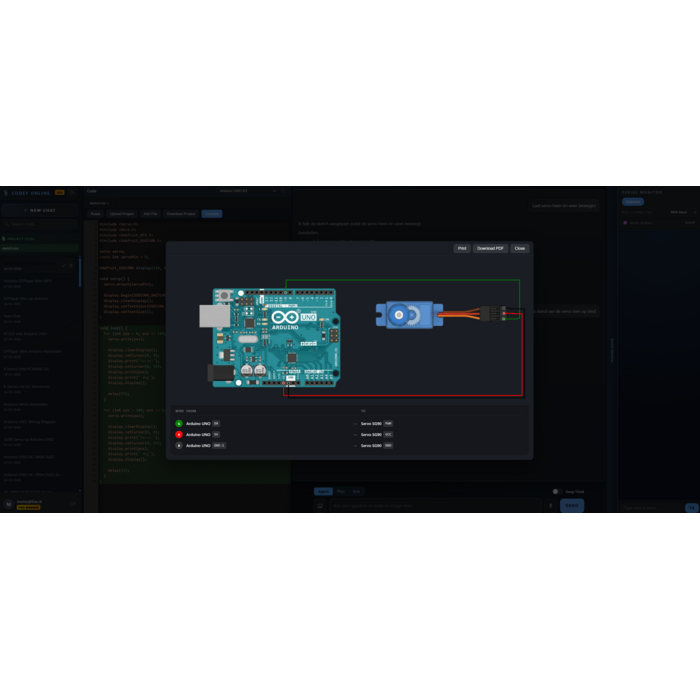 Arduino Starterkit UNO R3 Niederländisch mit Codey Ai Vibe Coding