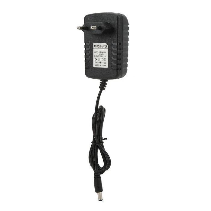 otronic Adaptateur d'alimentation 24V 2A avec prise 5,5x2,5 mm - Alimentation CC stable