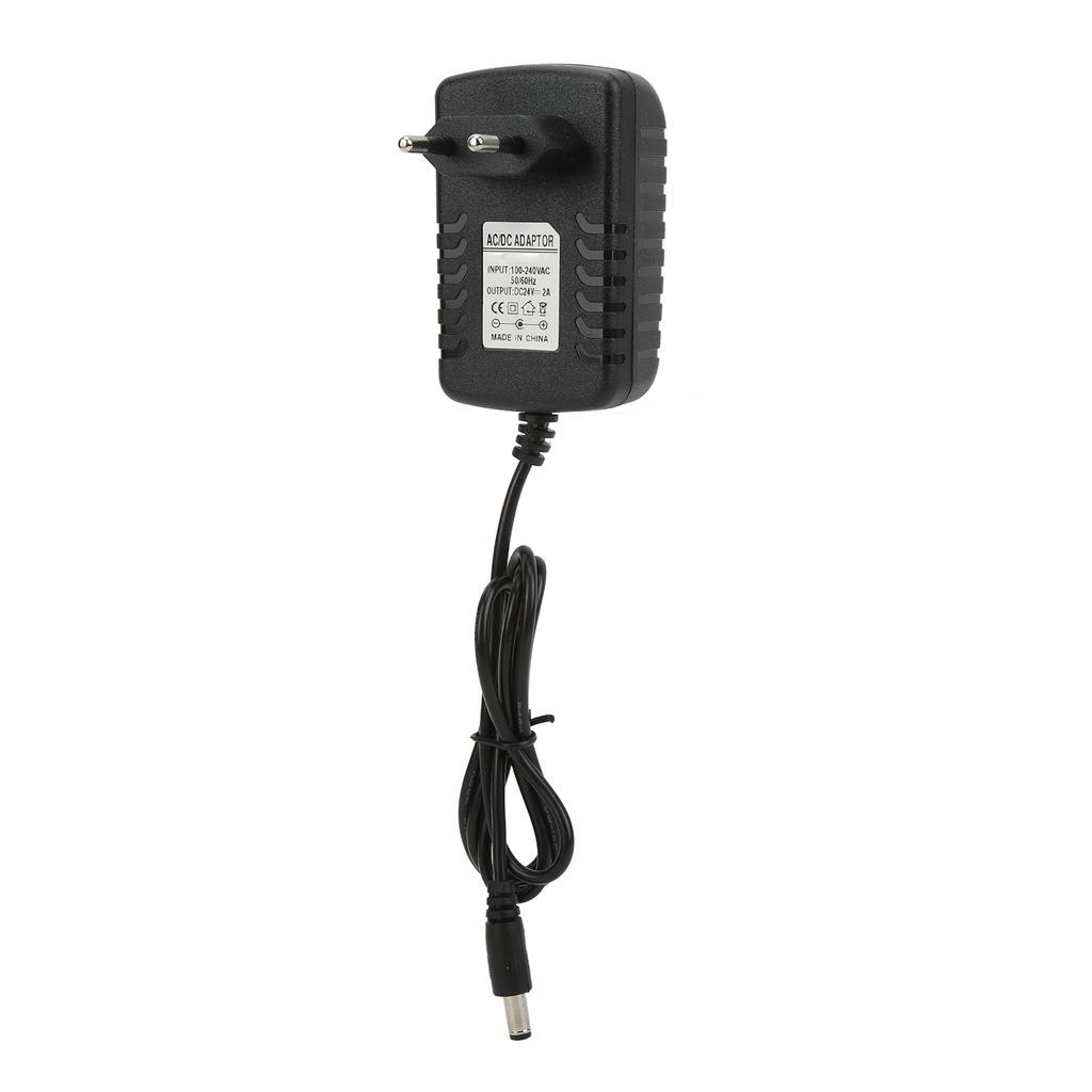 otronic 24V 2A Netzteil Adapter mit 5,5x2,5mm Klinke - Stabile DC Stromversorgung