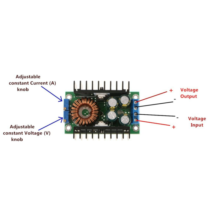 Otronic Abaisseur réglable de 7-40V à 1-28V