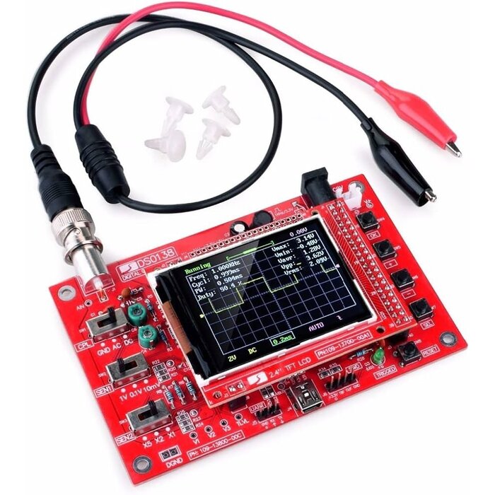 Otronic Digitale Oscilloscoop DSO138 (JYE Tech clone Voorgesoldeerd)