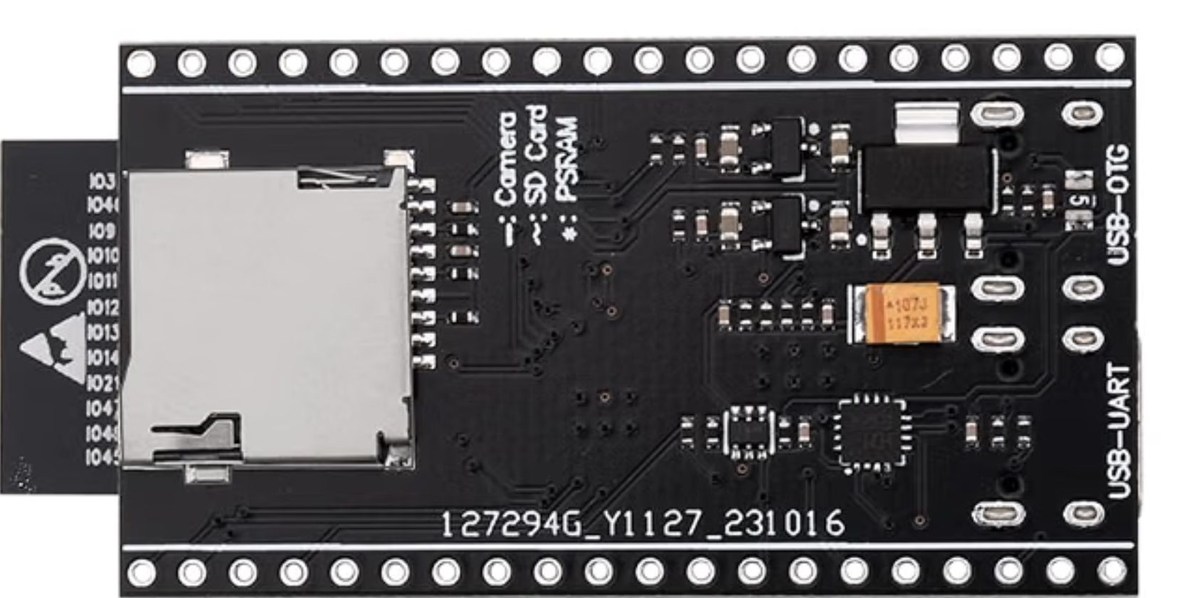 Otronic Module Caméra ESP32-S3 N16R8 - 16MB Flash & 8MB PSRAM pour IoT