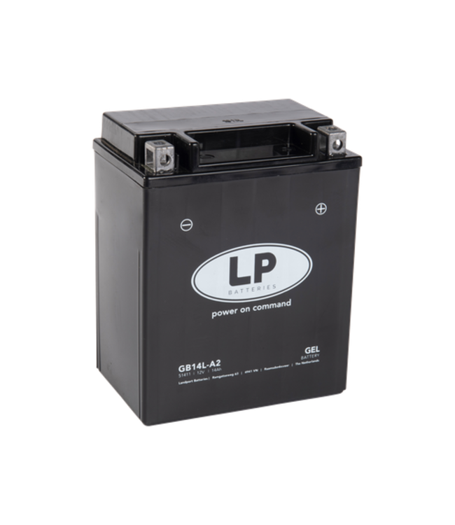 Landport (LP) GB14L-A2 motor GEL accu 12 volt 14,0 ah (51411 - MG LTX14AH-3)