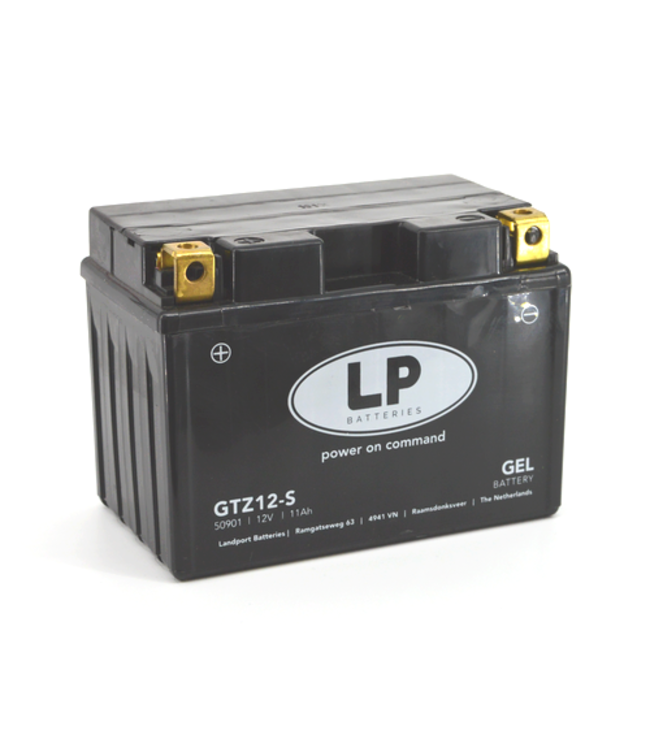 Landport (LP) LTZ12-S motor GEL accu 12 volt 11,2 ah (50901 - GTZ12-S)