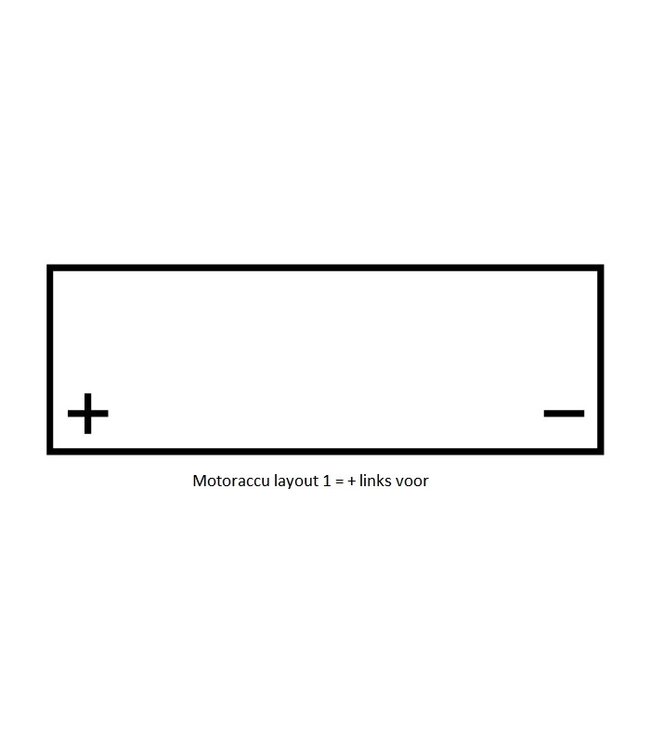 Landport (LP) LT7B-4 motor GEL accu 12 volt 6 ah (50701 - GT7B-4)