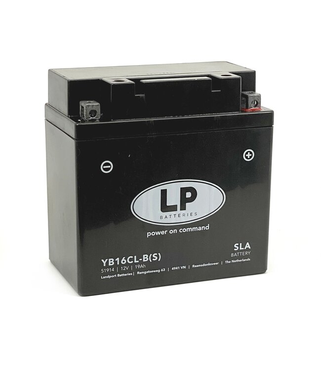 Landport (LP) SLA LB16CL-B(s) AGM motor accu 12 volt 19,0 ah (51914 - YB16CL-B (S)