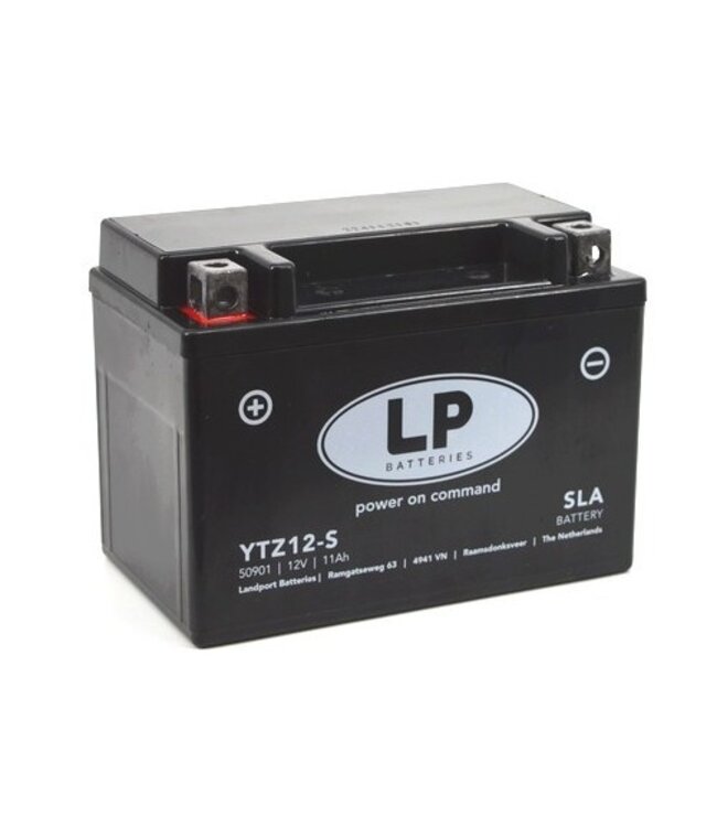 Landport (LP) SLA YTZ12-S AGM motor accu 12 volt 11,0 ah (50901 - MS LTZ12-S)