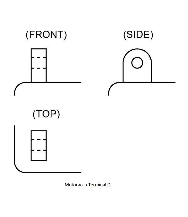 Landport (LP) SLA 12-20A AGM grasmaaier / motor accu 12 volt 20 ah (LS SLA 12-20A)