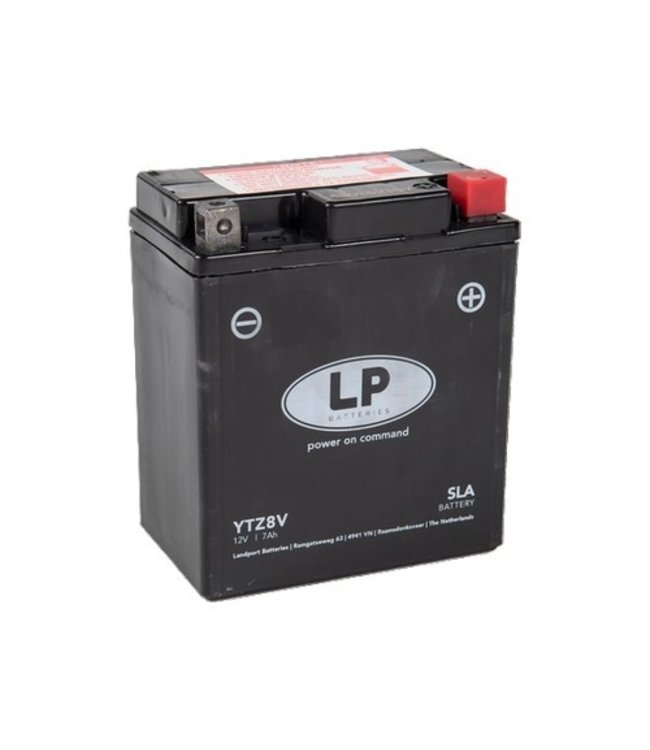 Landport (LP) SLA LTZ8V AGM motor accu 12 volt 7,0 ah (MS YTZ8V)