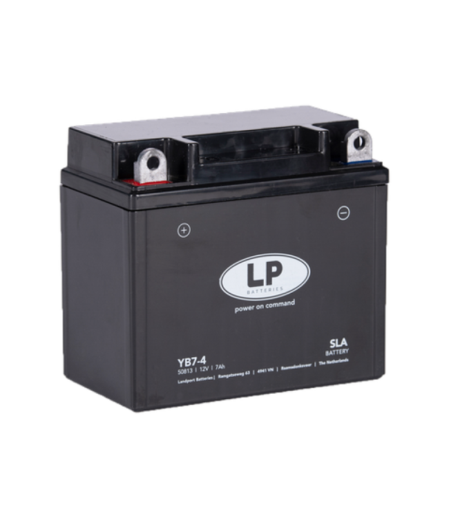 Landport (LP) SLA LB7-4 AGM motor accu 12 volt 7 ah (50813 - YB7-4)