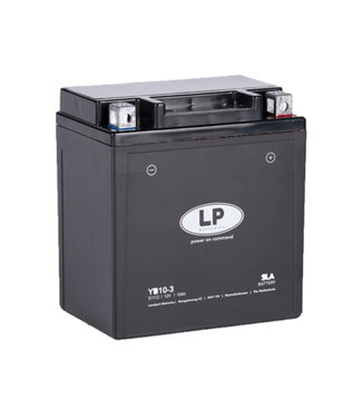 Landport (LP) SLA YB10-3 AGM motoraccu 12 volt 10 ah (51112 - MS LB10-3)