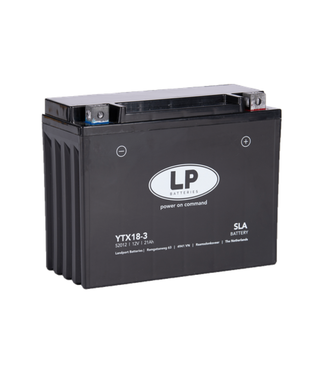 Landport (LP) SLA YTX18-3 AGM motoraccu 12 volt 21 ah (52012 - MS LTX18-3)