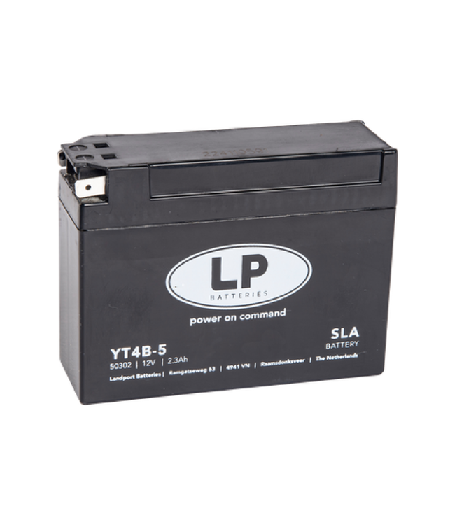 Landport (LP) SLA LT4B-5 AGM motor accu 12 volt 2,3 ah (50302 - YT4B-5)