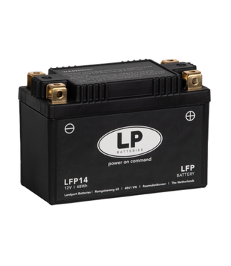 Landport (LP) LFP14 12 volt 48 Wh ﻿Lithium LiFePO4 motoraccu