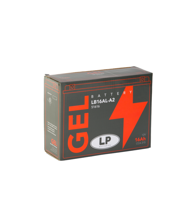 Landport (LP) LB16AL-A2 motor GEL accu 12 volt 16,0 ah (51616 - GB16AL-A2)