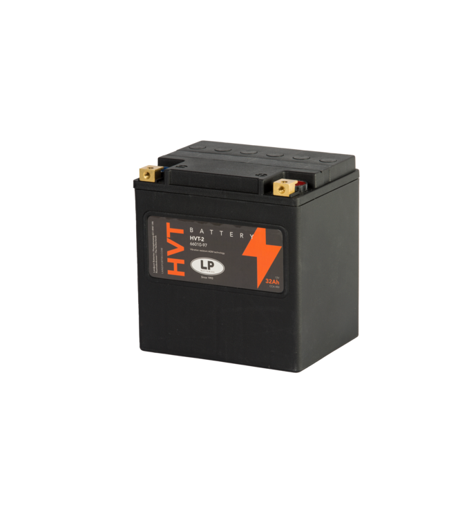 Landport (LP) HVT-2 Harley accu AGM 12 volt 30 ah (MH HVT 2)