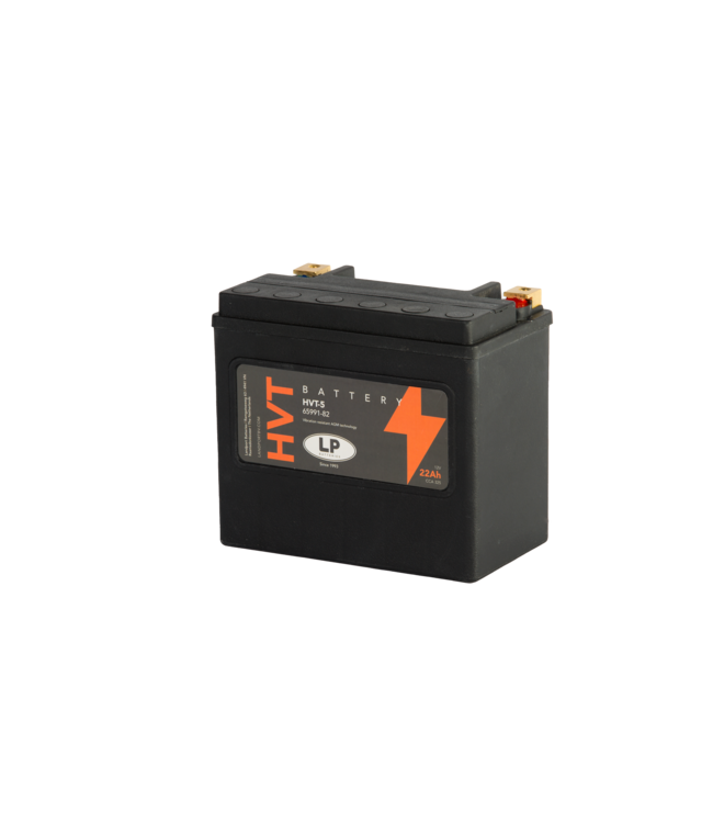 Landport (LP) HVT-5 Harley accu AGM 12 volt 22 ah (MH HVT 5)