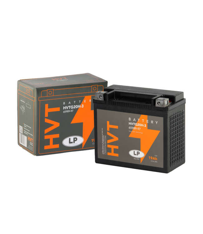 Landport (LP) Harley accu HVTG20H-3 (MH GHD20H-3) 12 volt 19,0 ah