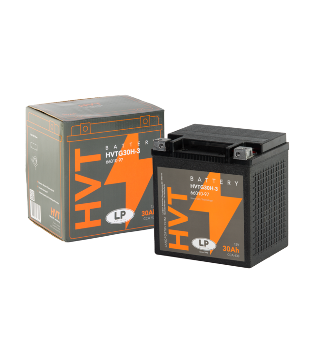 Landport (LP) Harley accu HVTG30H-3 (MH GHD30H-3) 12 volt 30,0 ah