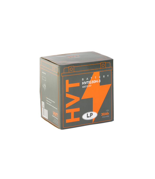 Landport (LP) Harley accu HVTG30H-3 (MH GHD30H-3) 12 volt 30,0 ah