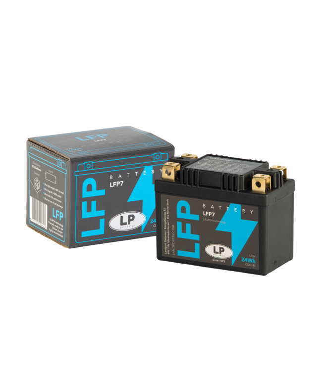 Landport (LP) LFP7 12 volt 24,0 Wh ﻿Lithium LiFePO4 motor accu