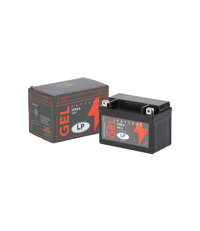 Landport (LP) LTX9-4 motor GEL accu 12 volt 9,0 ah (50812 - GTX9-4)