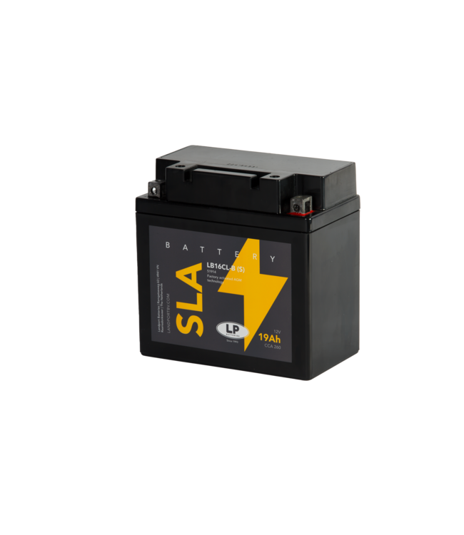 Landport (LP) SLA LB16CL-B(s) AGM motor accu 12 volt 19,0 ah (51914 - YB16CL-B (S)