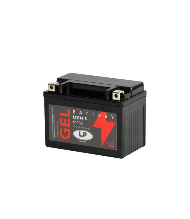 Landport (LP) LTZ14-S motor GEL accu 12 volt 11,2 ah (51102 - GTZ14-S)