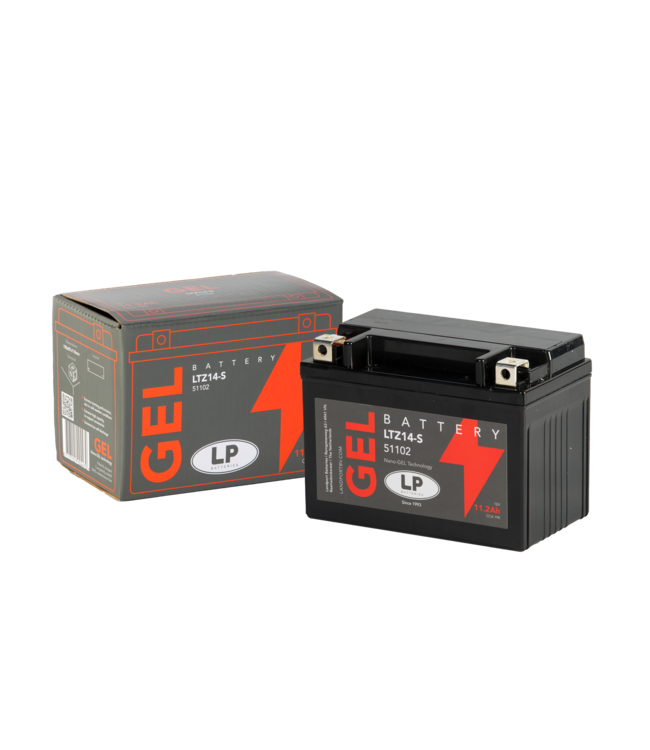 Landport (LP) LTZ14-S motor GEL accu 12 volt 11,2 ah (51102 - GTZ14-S)