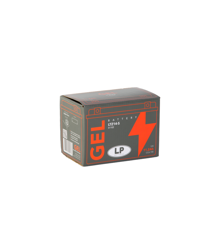 Landport (LP) LTZ14-S motor GEL accu 12 volt 11,2 ah (51102 - GTZ14-S)