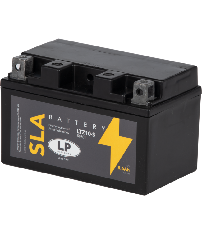 Landport (LP) SLA LTZ10-S AGM motor accu 12 volt 8,6 ah (50801 - YTZ10-S)