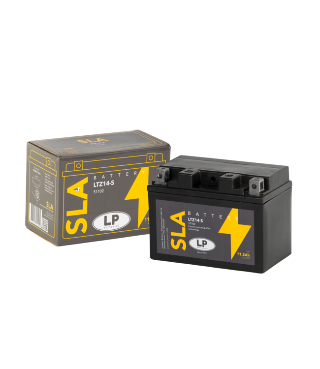 Landport (LP) SLA LTZ14-S AGM motor accu 12 volt 11,2 ah (51102 - YTZ14-S)