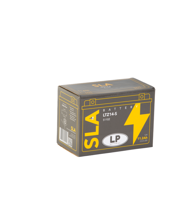 Landport (LP) SLA LTZ14-S AGM motor accu 12 volt 11,2 ah (51102 - YTZ14-S)
