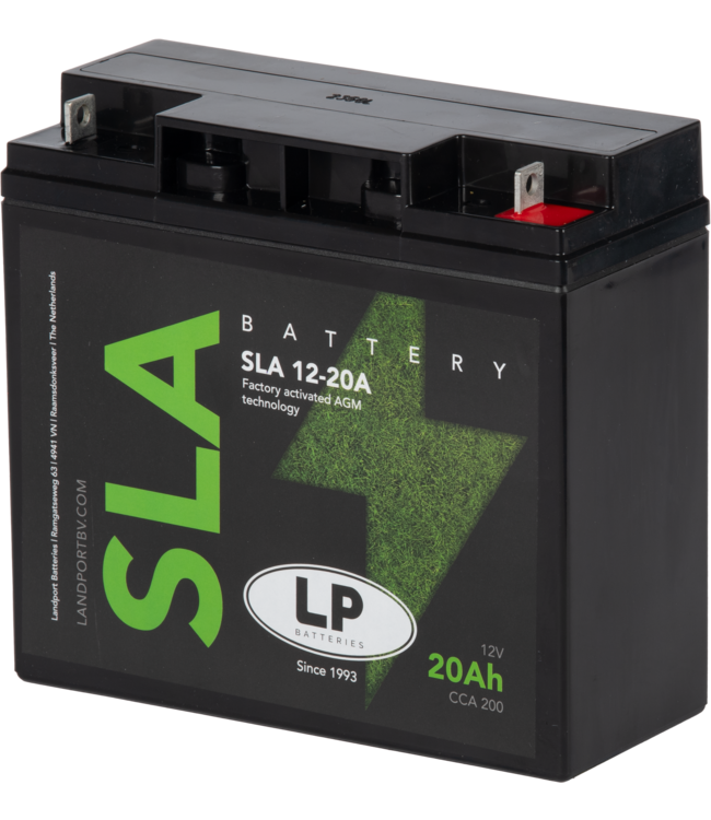 Landport (LP) SLA 12-20A AGM grasmaaier / motor accu 12 volt 20 ah (LS SLA 12-20A)