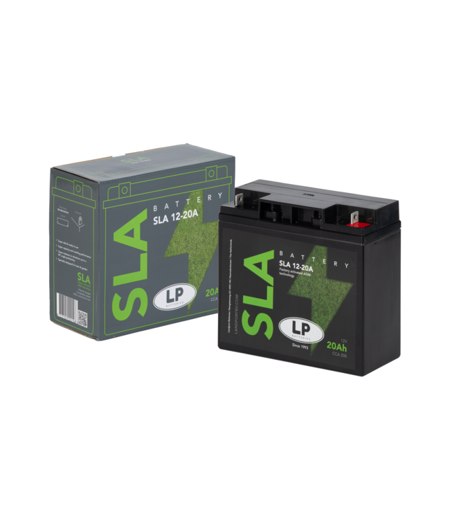 Landport (LP) SLA 12-20A AGM grasmaaier / motor accu 12 volt 20 ah (LS SLA 12-20A)