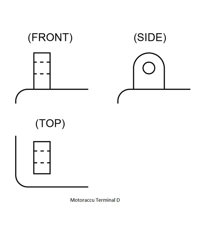 Landport (LP) LTX16-BS-1 12 volt 14,0 ah AGM motor accu (51401 - YTX16-BS-1)