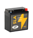 Landport (LP) SLA LTX9A-3 AGM motor accu 12 volt 9 ah (50915 - YTX9A-3)
