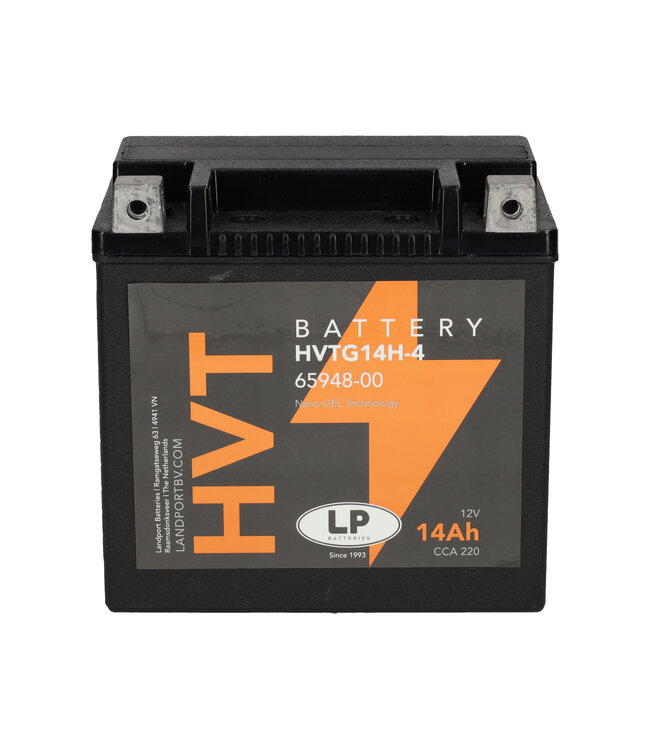 Landport (LP) Harley accu HVTG14H-4 (MH GHD14H-4) 12 volt 14 ah