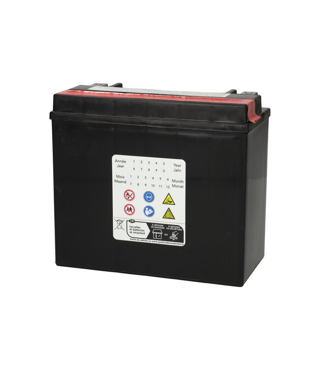 Landport (LP) LTX20L-BS 12 volt 18,0 ah AGM motor accu (51801 - YTX20L-BS)