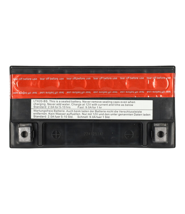 Landport (LP) LTX20-BS 12 volt 18,0 ah AGM motor accu (51802 - YTX20-BS)