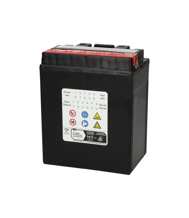 Landport (LP) LTX14AHL-BS 12 volt 12,0 ah AGM motor accu (51281 - YTX14AHL-BS)