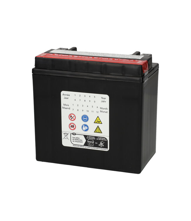 Landport (LP) LTX14L-BS 12 volt 12,0 ah AGM motor accu (51205 - YTX14L-BS)