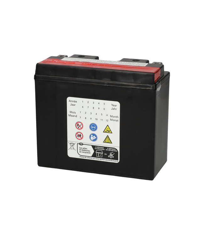 Landport (LP) LT12B-BS 12 volt 10,0 ah AGM motor accu (51201 - YT12B-BS)