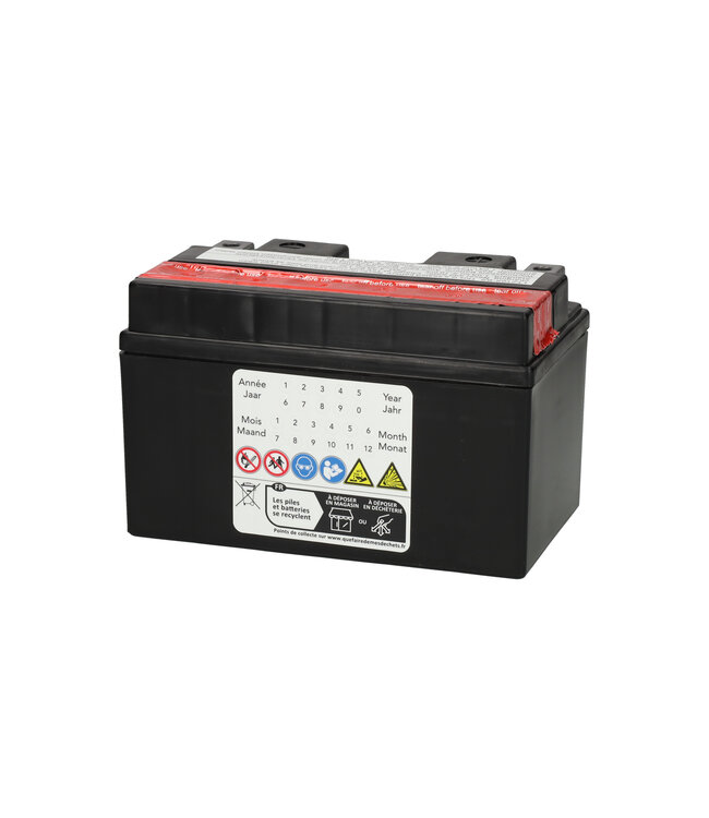 Landport (LP) LTZ10S-BS 12 volt 8,6 ah AGM motor accu (50801 - YTZ10S-BS)