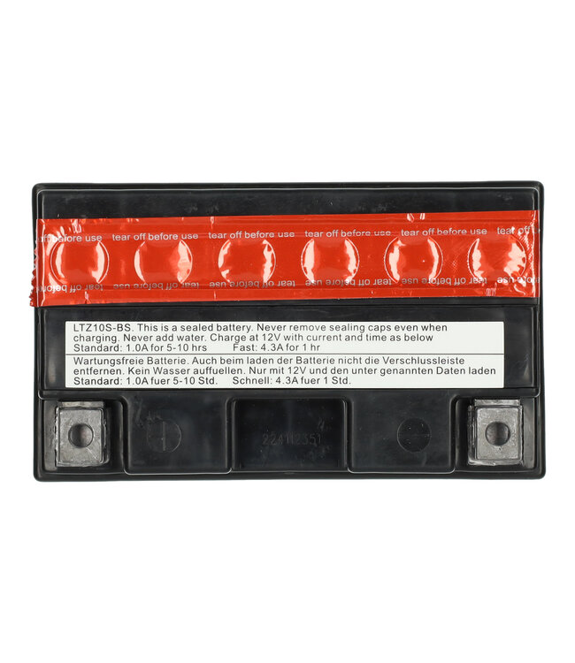 Landport (LP) LTZ10S-BS 12 volt 8,6 ah AGM motor accu (50801 - YTZ10S-BS)